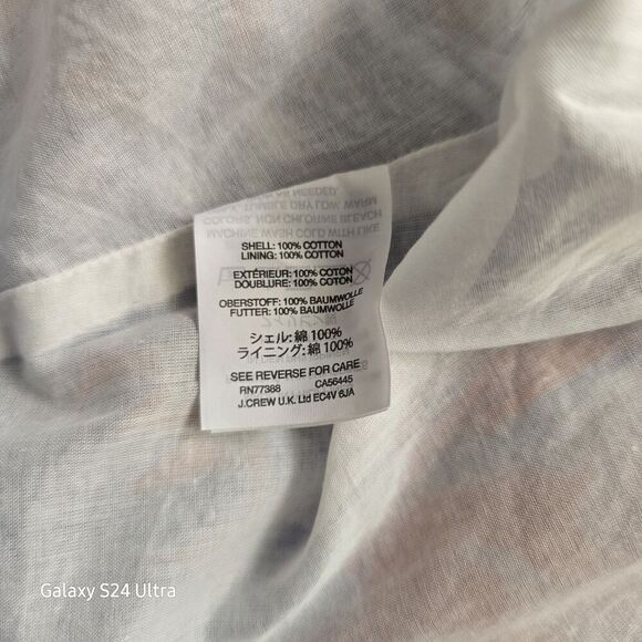 J.Crew Ratti Rio Tiered Mini Skirt Size 16 Floral Pattern New - Picture 9 of 10